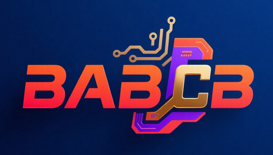 顺律通公司Logo - 蓝色科技风格图标
